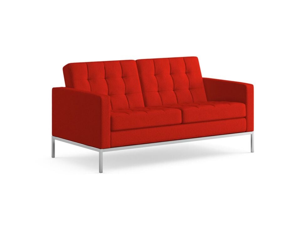Florence Knoll insp  Loveseat Sofa