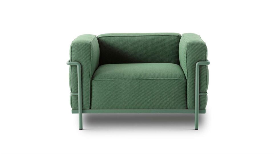 Le Corbusier insp LC3 Grand Confort Outdoor Armchair