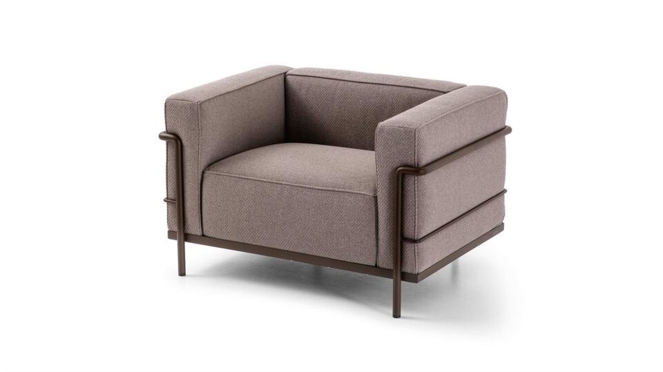 Le Corbusier insp LC3 Grand Confort Outdoor Armchair