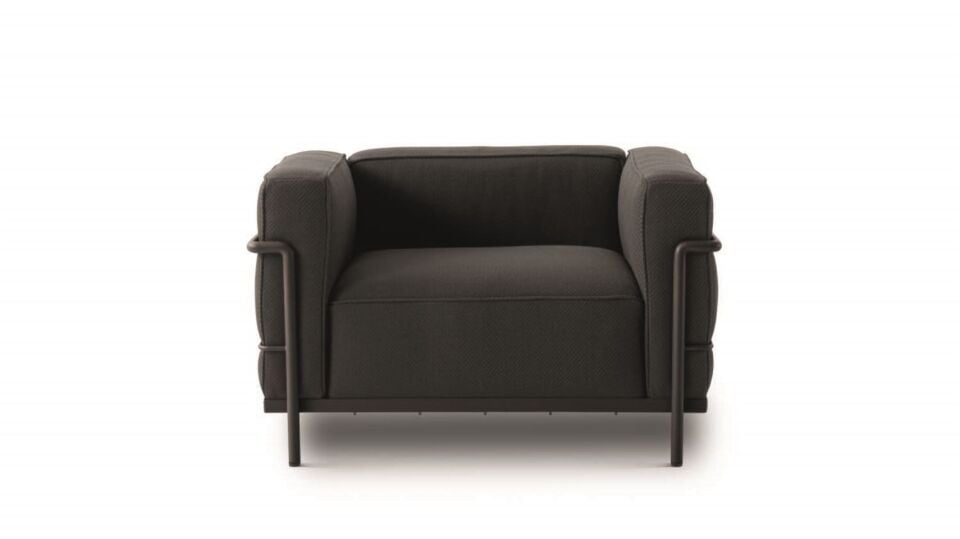 Le Corbusier insp LC3 Grand Confort Outdoor Armchair