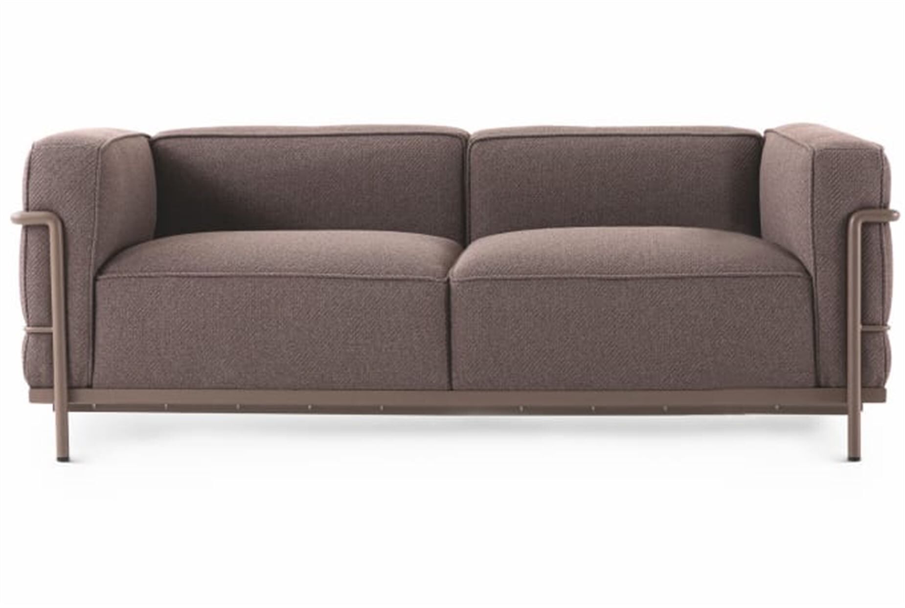 Le Corbusier insp LC3 Grand Confort Outdoor Loveseat Sofa