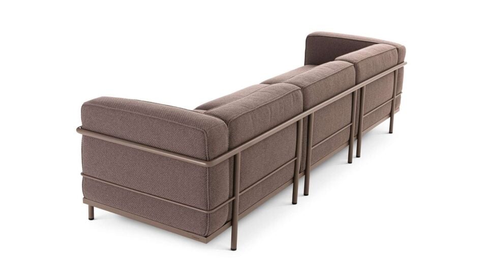 Le Corbusier insp LC3 Grand Confort Outdoor Sofa