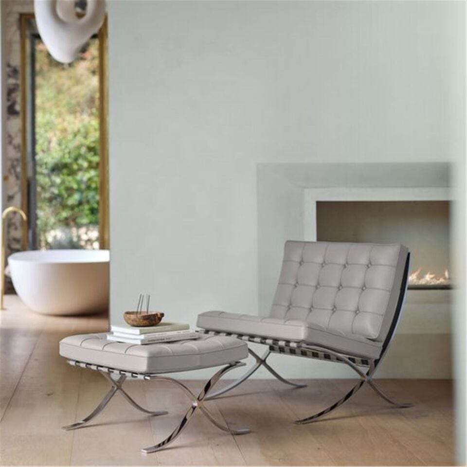 Mies van de Rohe Barcelona insp Chair
