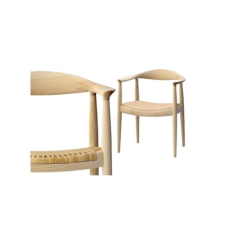 Hans Wegner insp Kennedy Chair -Papercord Versiyon-