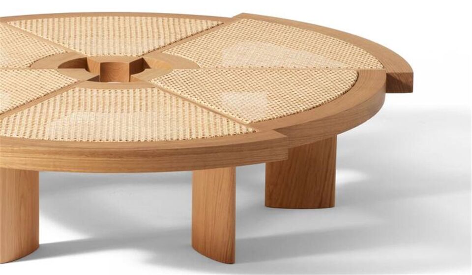 Charlotte Perriand insp Rio Round Tea Table