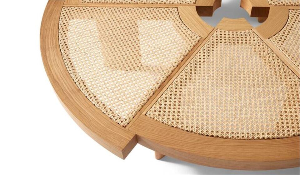 Charlotte Perriand insp Rio Round Tea Table