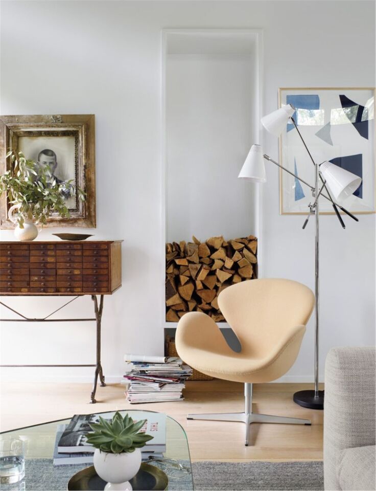 Arne Jaconsen insp Swan Chair