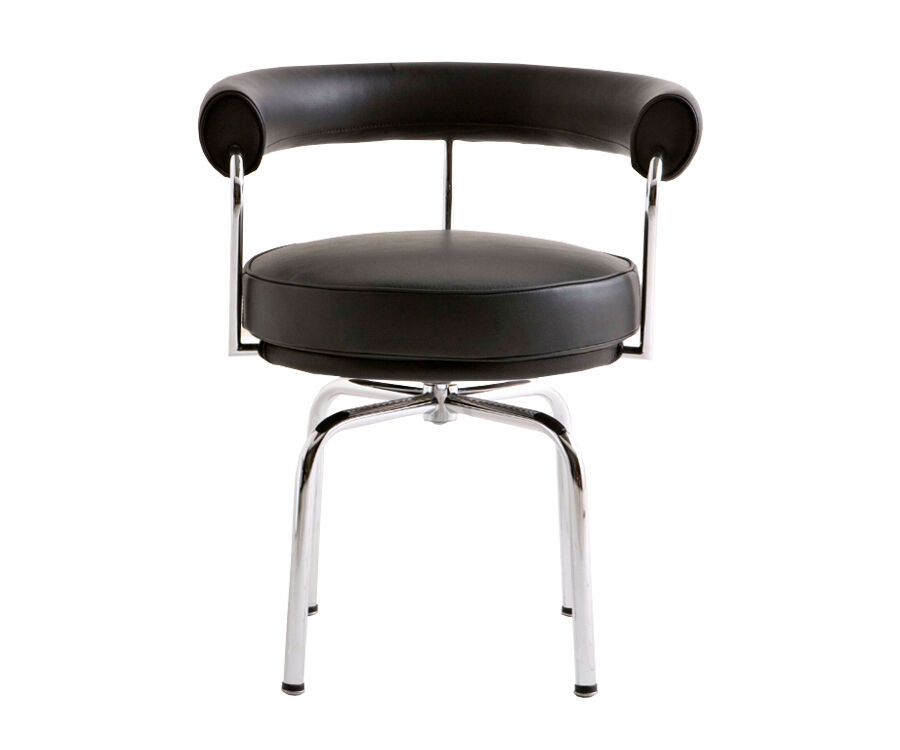 Le Corbusier insp LC7 dönen Sandalye