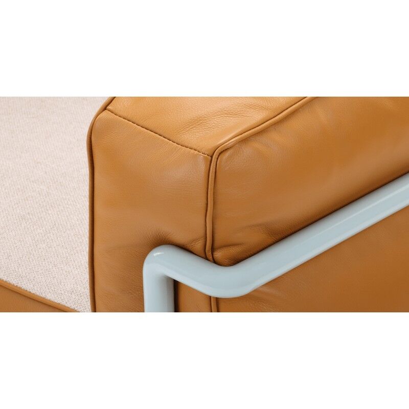 Le Corbusier insp LC3 Grand Confort Loveseat Sofa Limited Edition