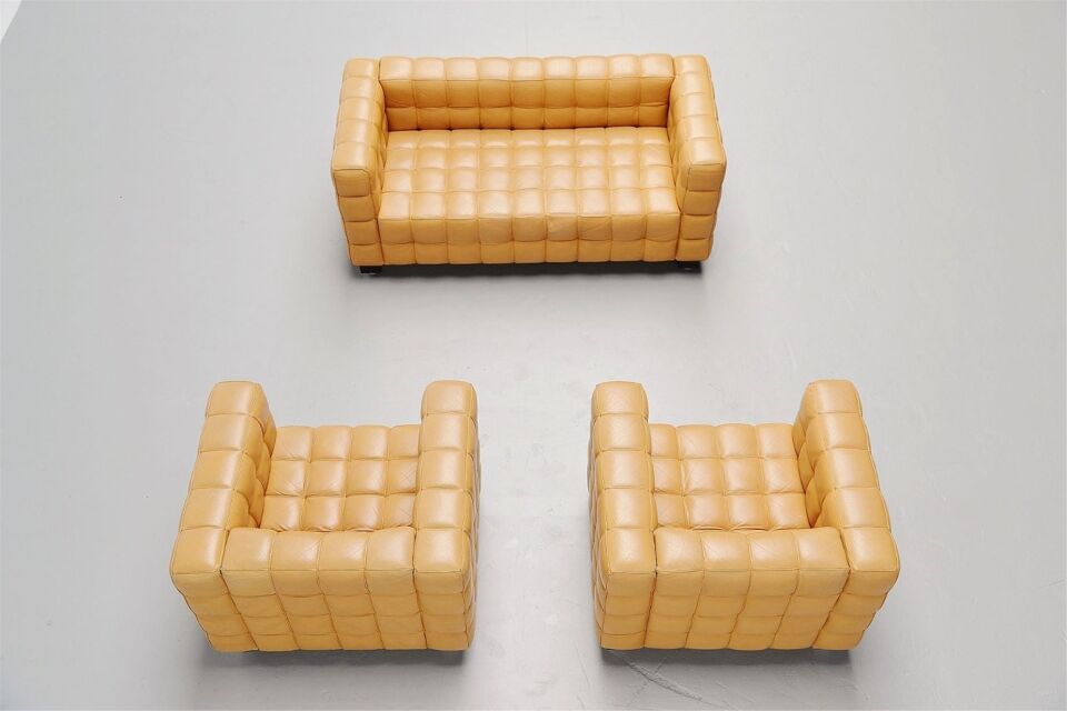 Josef Hoffmann insp Kubus Armchair