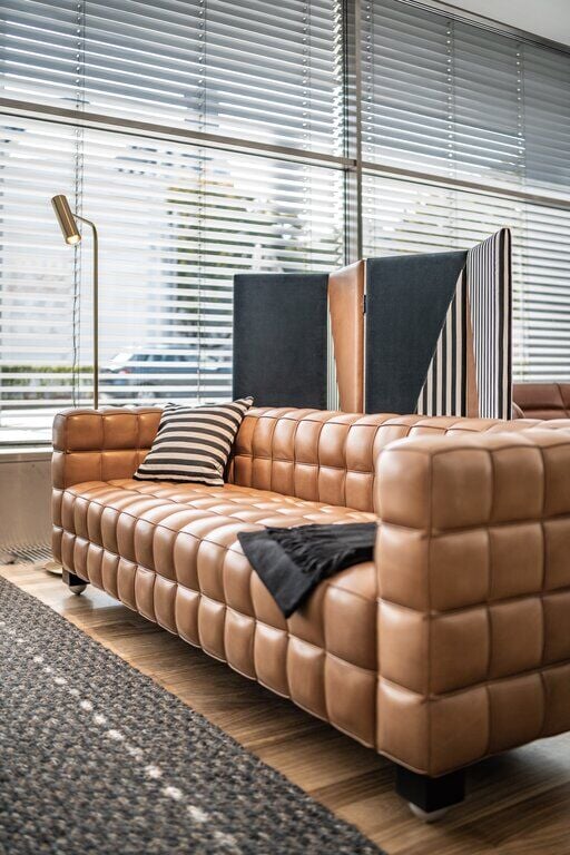 Josef Hoffmann insp Kubus Sofa