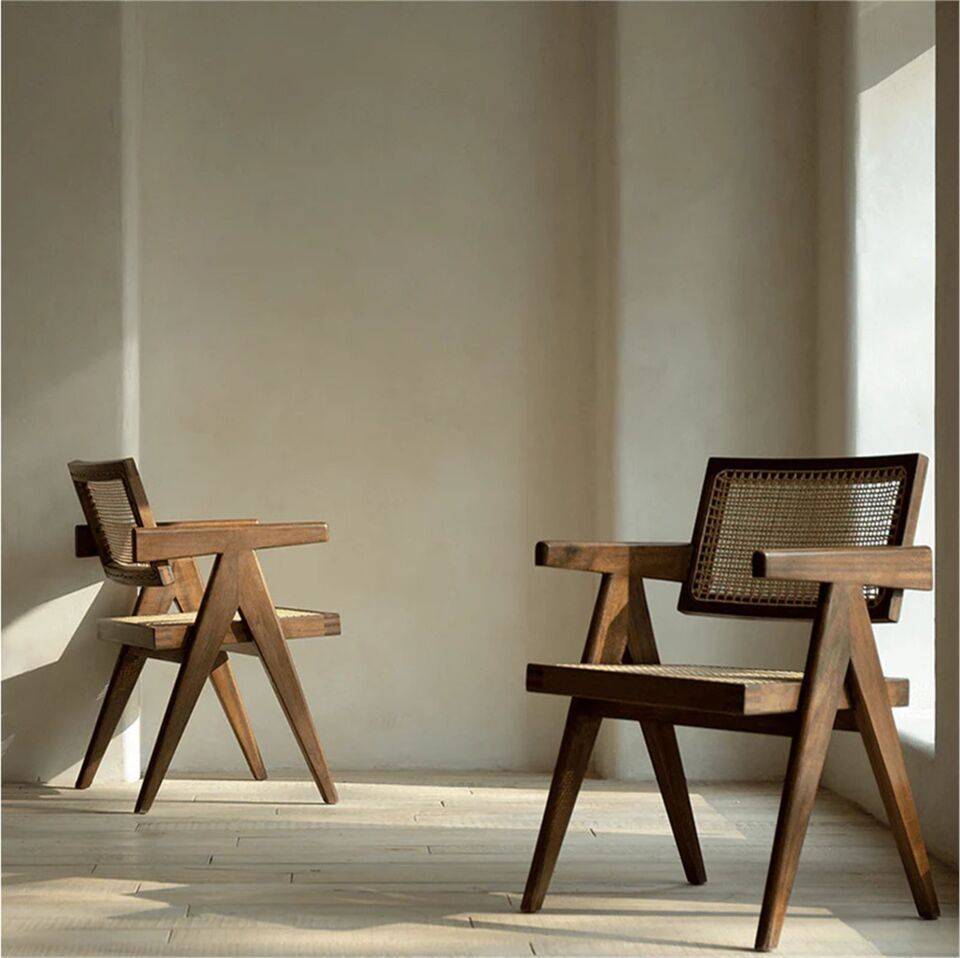 Pierre Jeanneret insp Chandigarh Armchair