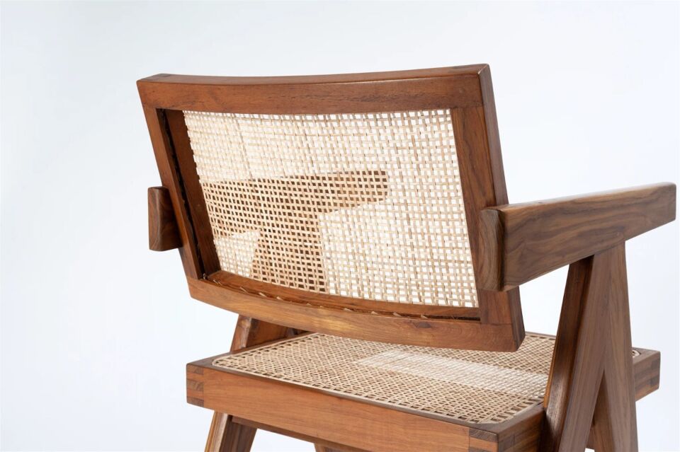Pierre Jeanneret insp Chandigarh Armchair