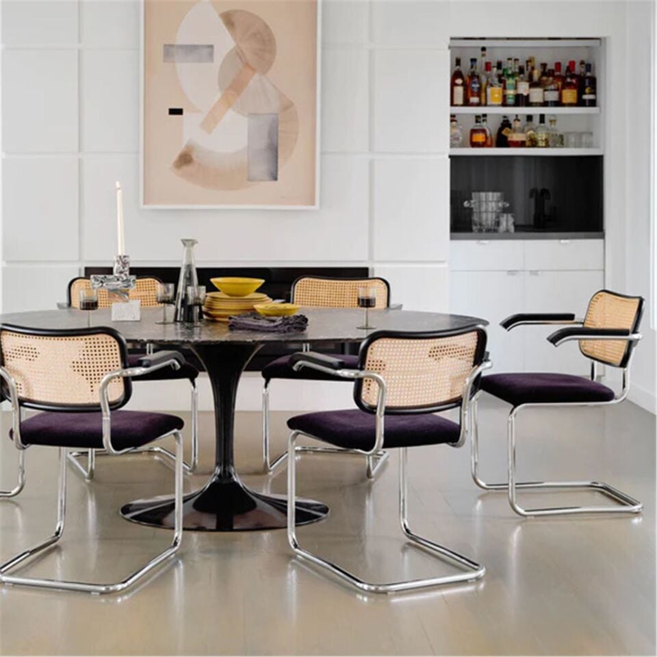 Marcel Breuer insp Cesca Armhair