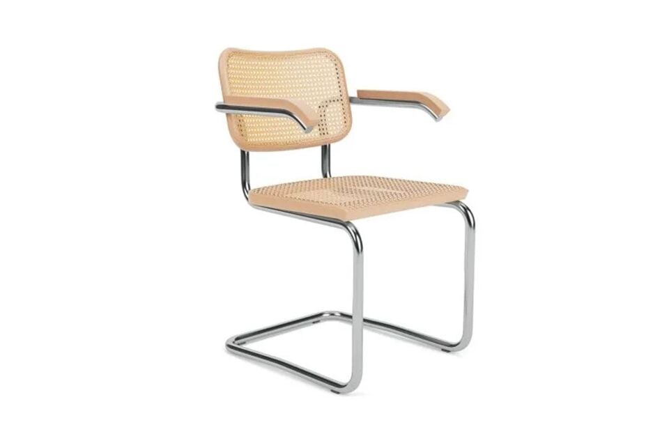 Marcel Breuer insp Cesca Armhair