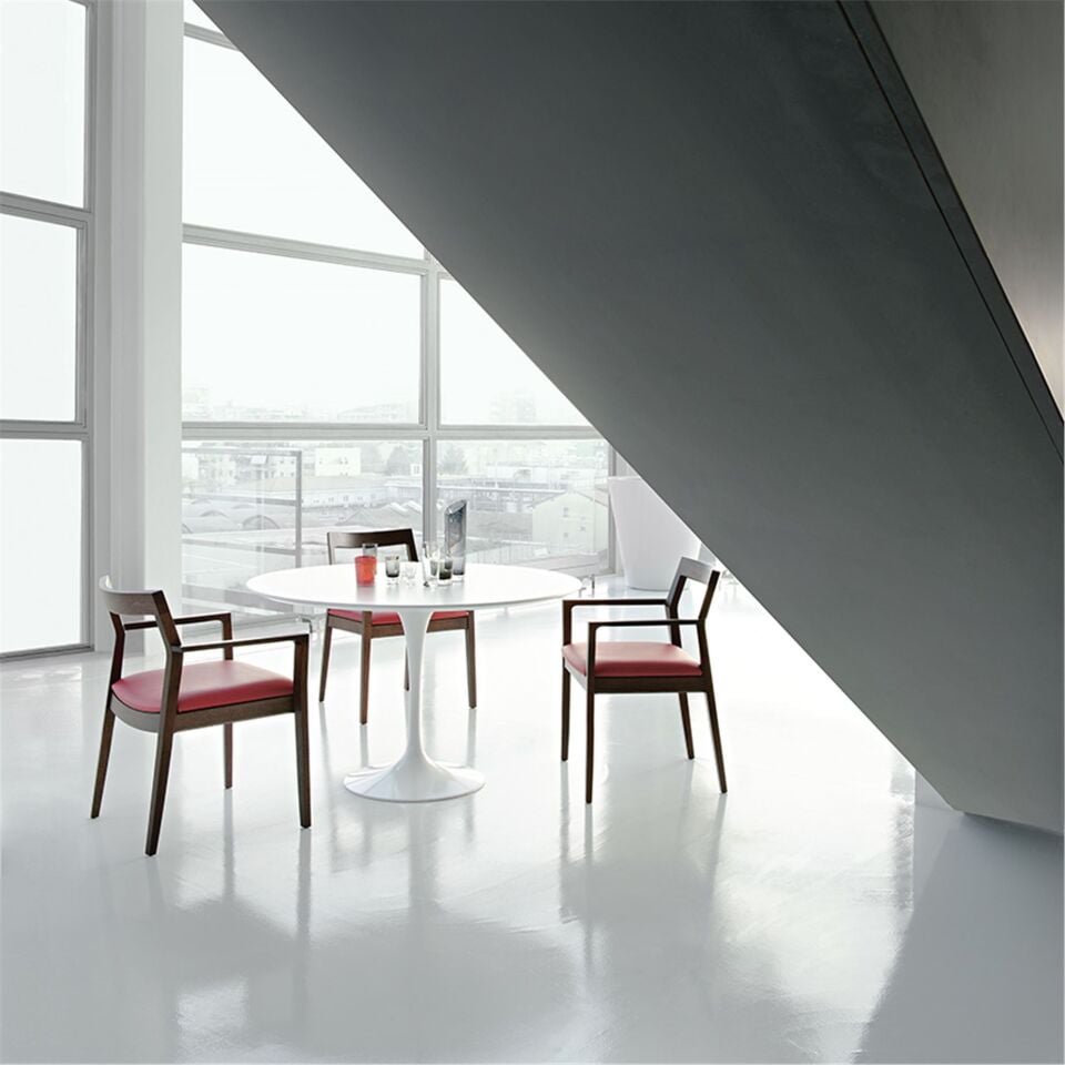 Eero Saarinen insp Tulip Round Table