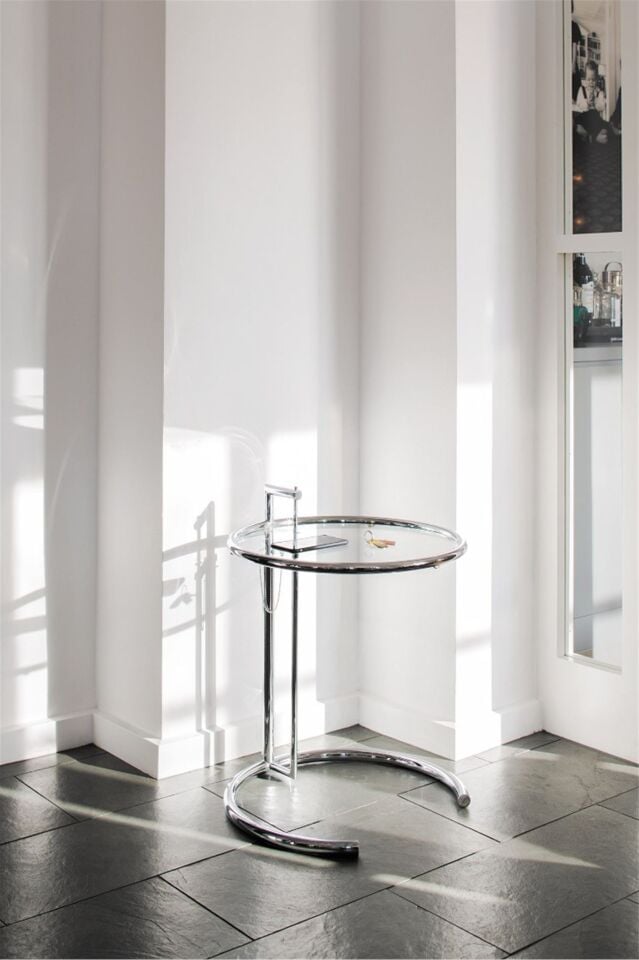 Eileen Gray insp Adjustable Side Table