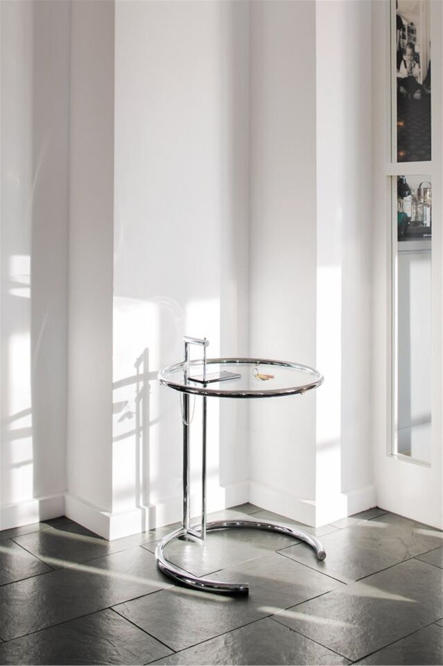 Eileen Gray insp Adjustable Side Table