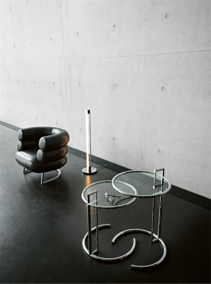 Eileen Gray insp Adjustable Side Table
