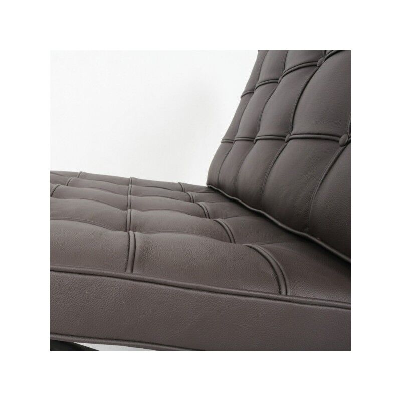 Mies van de Rohe Barcelona insp Loveseat Sofa