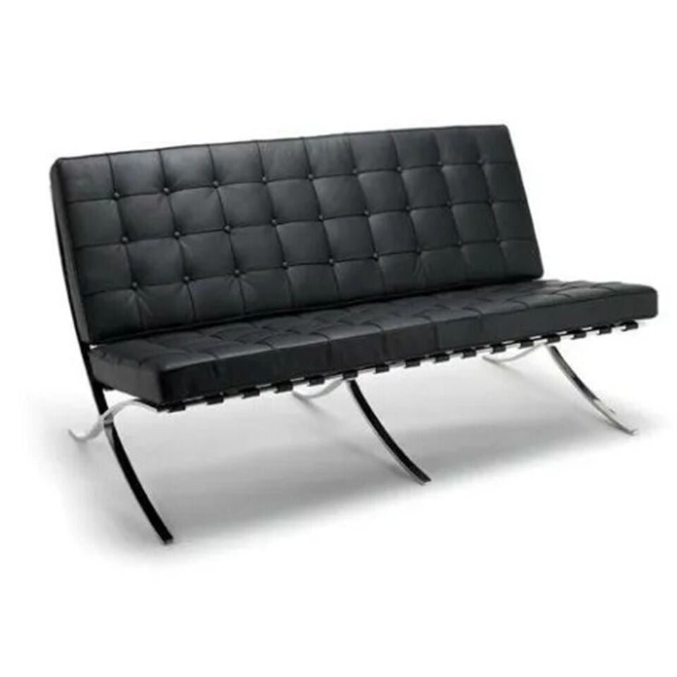 Mies van de Rohe Barcelona insp Sofa