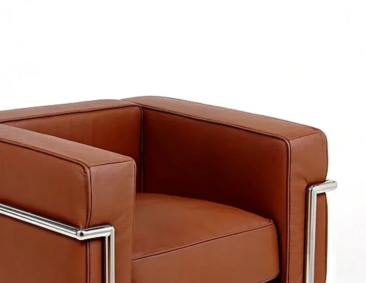 Le Corbusier insp LC2 Petit Comfort Armchair