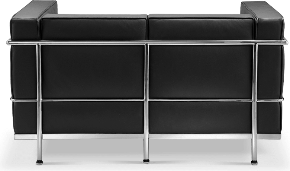 Le Corbusier insp LC2 Petit Confort Loveseat Sofa