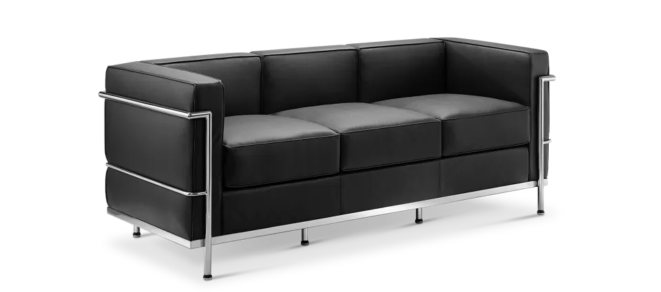Le Corbusier insp LC2 Petit Confort Sofa
