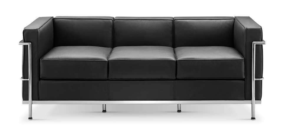 Le Corbusier insp LC2 Petit Confort Sofa