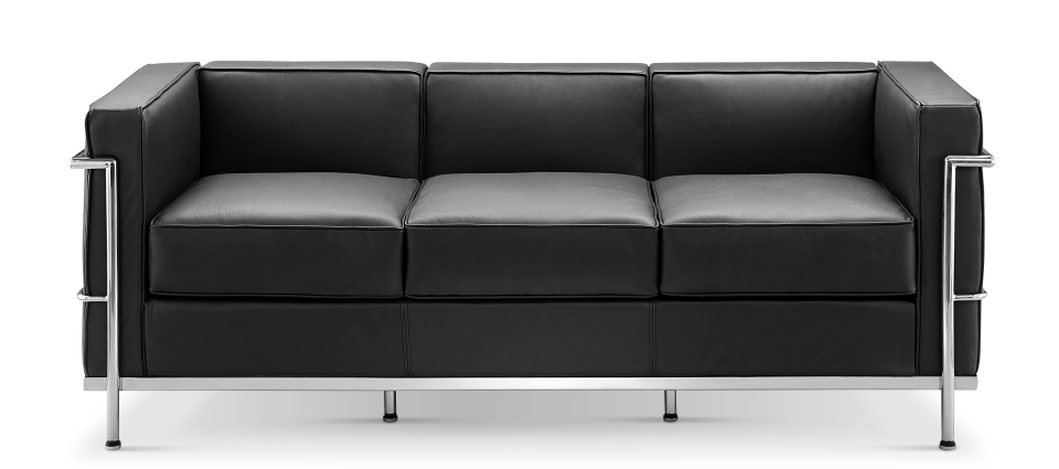 Le Corbusier insp LC2 Petit Confort Sofa