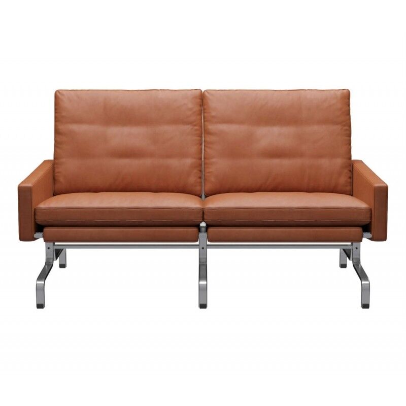 Poul Kjaerholm insp PK31 Loveseat Sofa