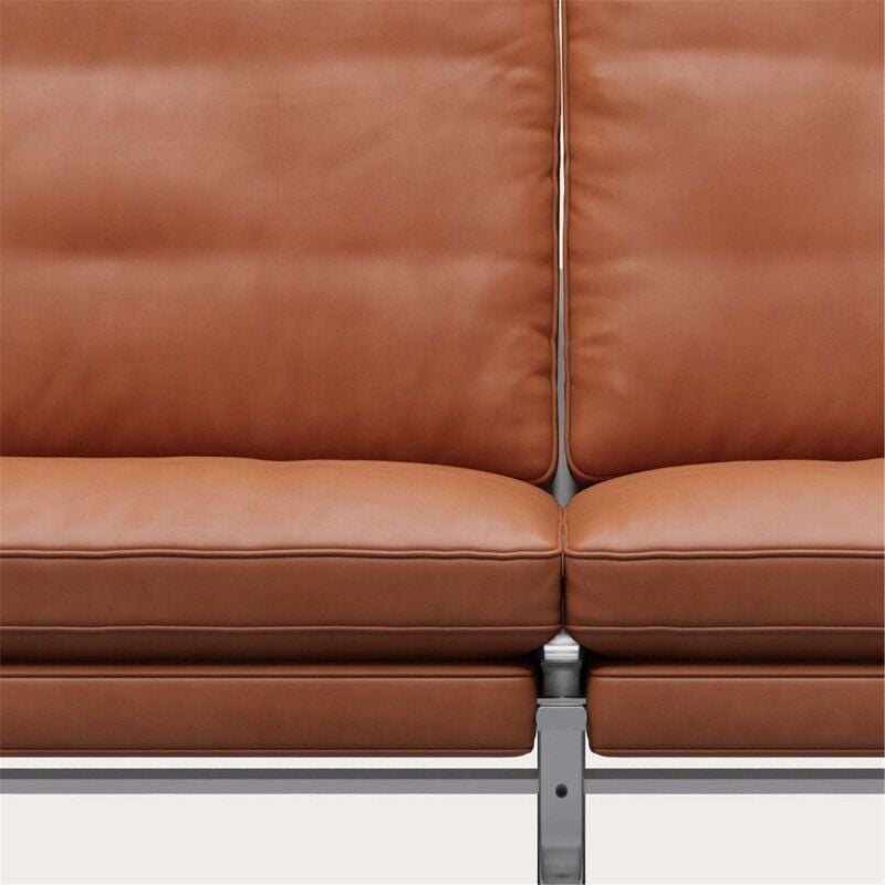 Poul Kjaerholm insp PK31 Loveseat Sofa